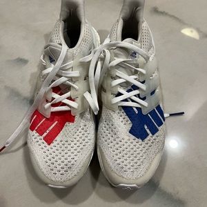Adidas Ultra Boost 1.0 Undefeated Stars and Stripes Sz 9.5 White Red Blue